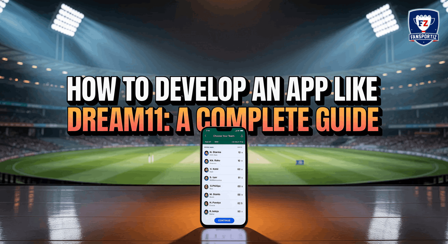 Develop a App like Dream11